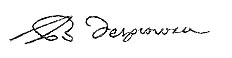 Spinoza's signature